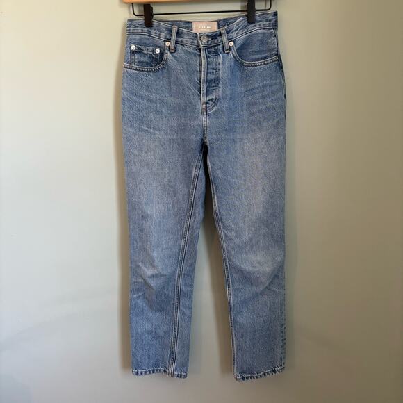 EVERLANE The Cheeky Crop Jean Button Fly Size 24 - Picture 1 of 5